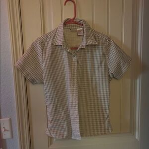 The North Face Gray Plaid Shirt
